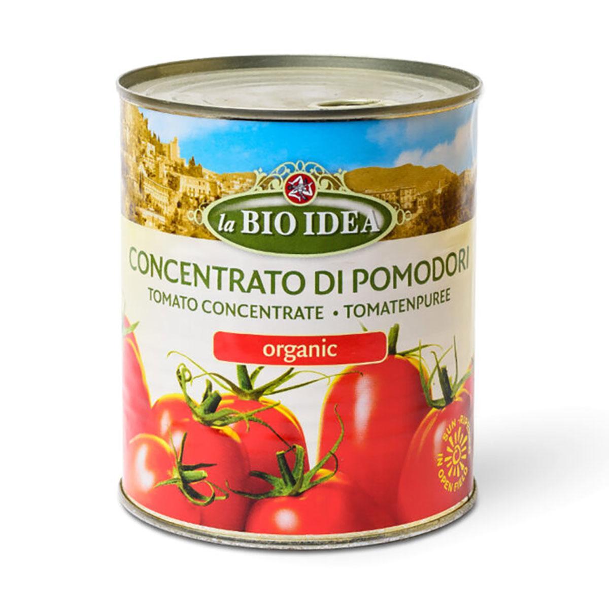 Tomatpuré La Bio Idea från Biodynamiska Produkter