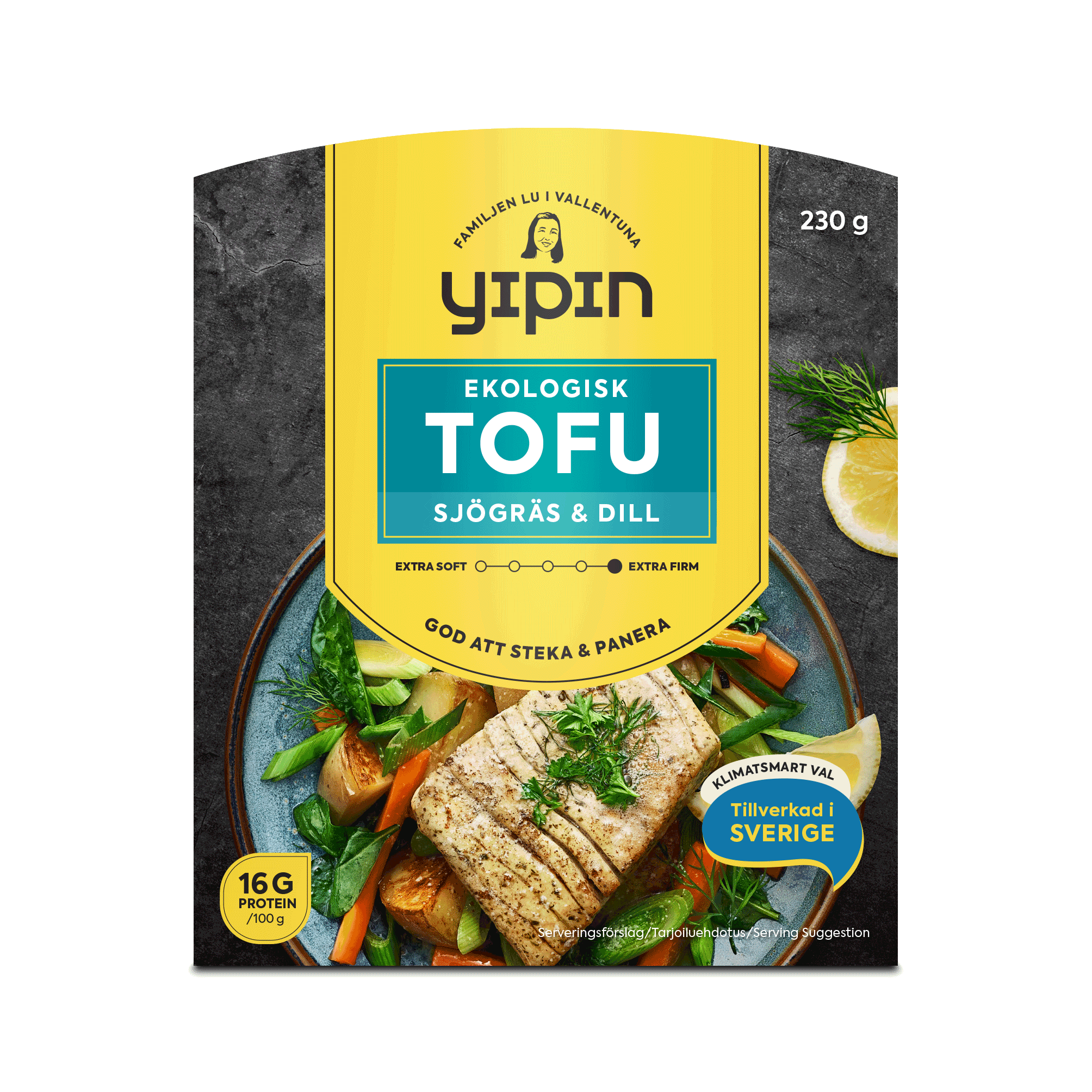Yipin tofu sjögräs & dill