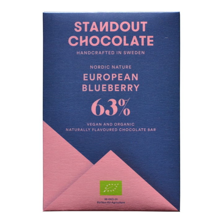 Standout Chocolate's Nordic Nature Blåbär 63%'