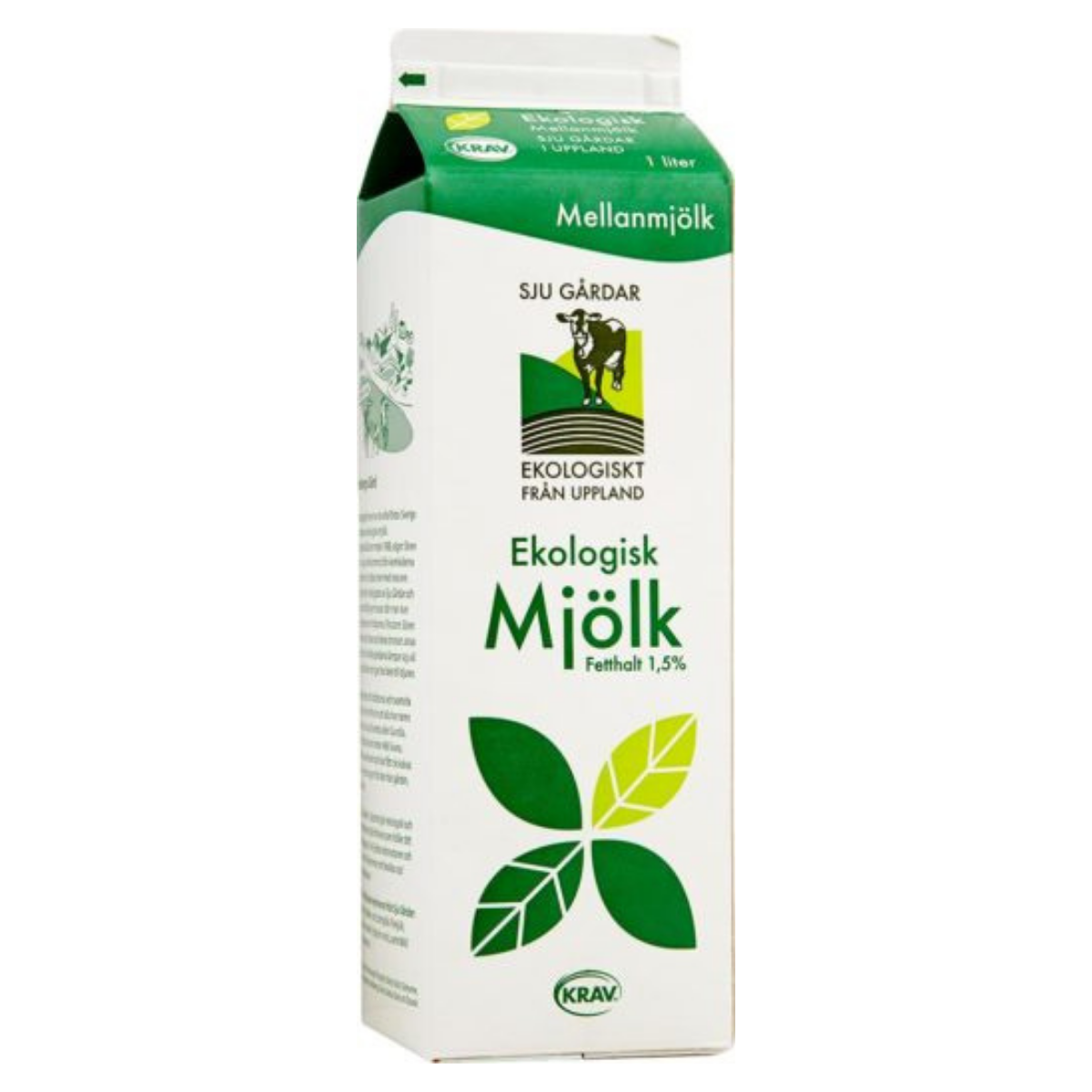 Sju Gårdar's Ekologisk Mellanmjölk 1,5%'