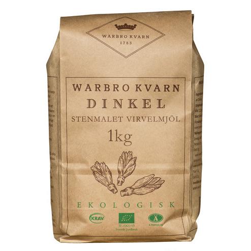 Warbro Kvarn's Dinkel vortex flour '
