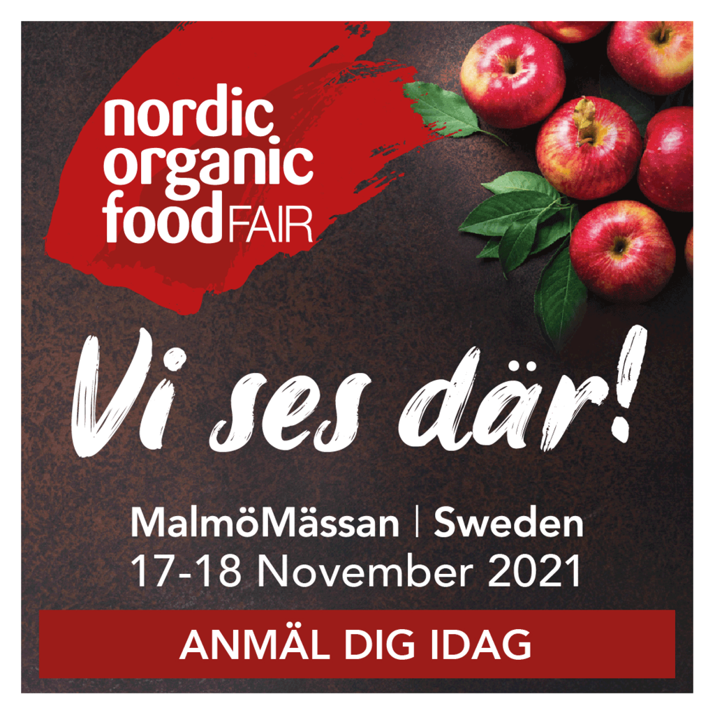 Treffen Sie uns in Malmö um Nordic Organic Food Fair's Bild '