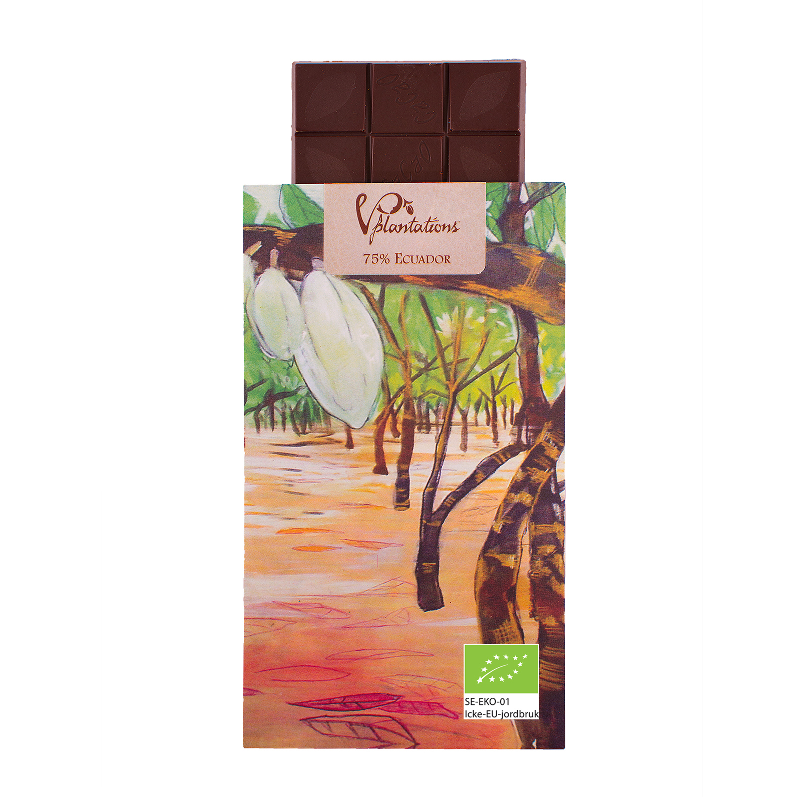 's Ecuador Choklad 75% Kakaohalt'