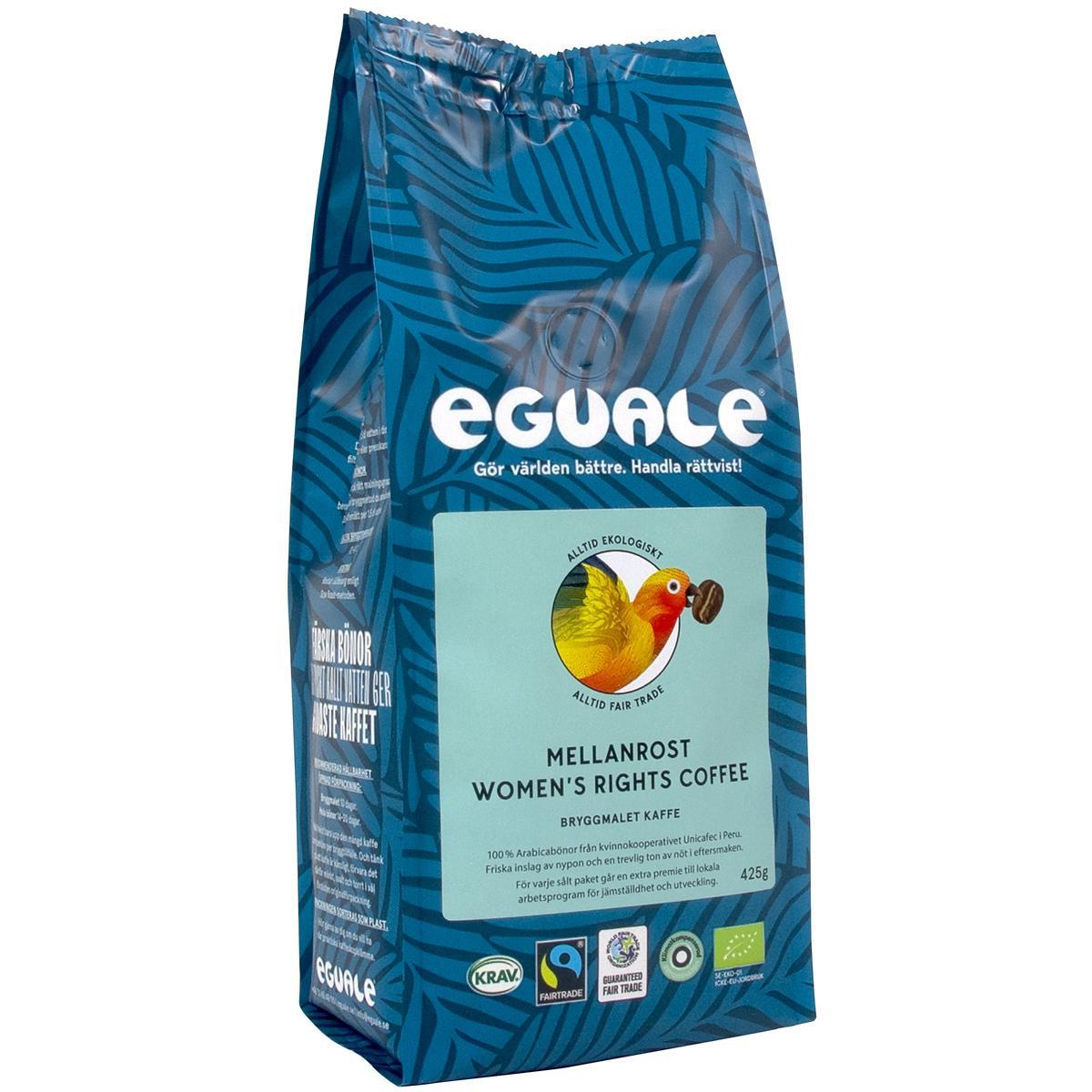 Eguale Women's Rights Coffee - Gemahlener Brühkaffee, mittlere Röstung