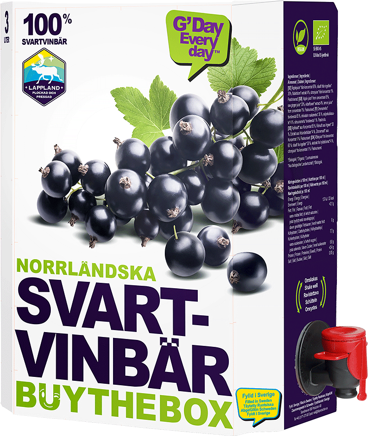 Buy the box's Svartvinbär'