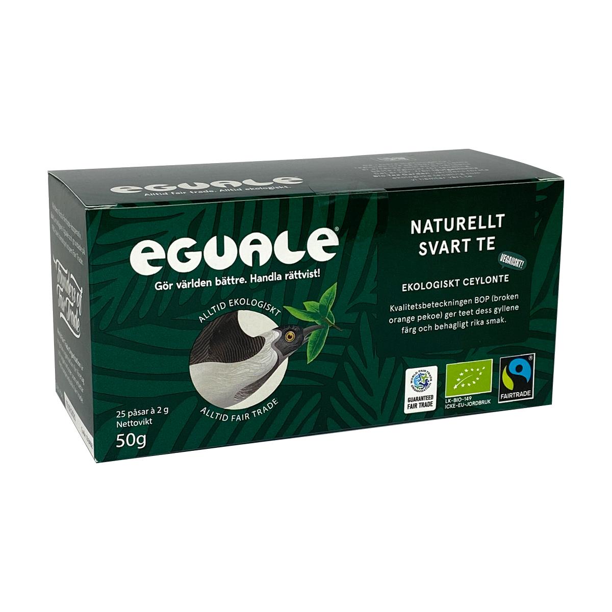 Eguale's Eguale Natürlicher schwarzer Tee'