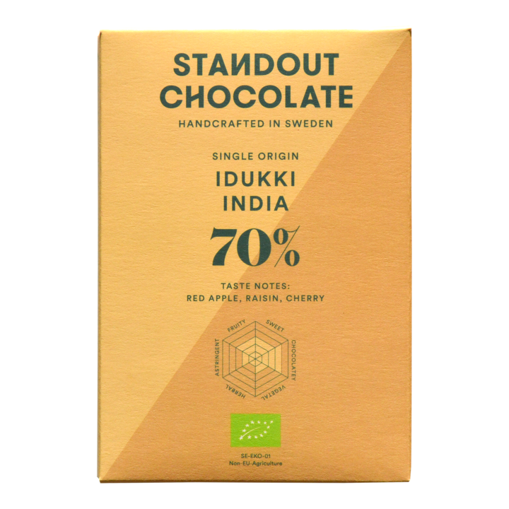 Standout Chocolate's India Idukki 70%'