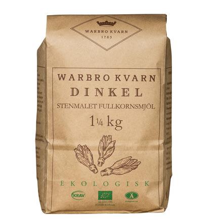 Warbro Kvarn's Dinkel wholemeal flour '