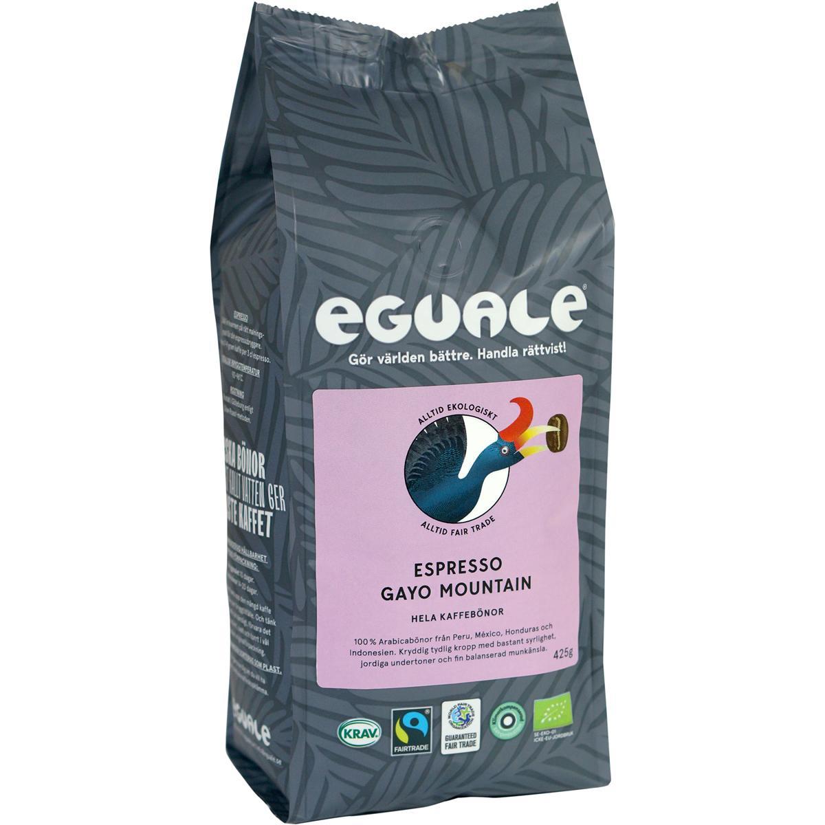 Eguale's Eguale Gayo Mountain, espresso '