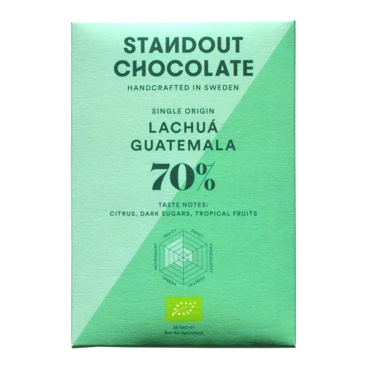 Standout Chocolate's Guatemala Lachuá 70%'