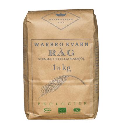 Warbro Kvarn's Rye wholemeal flour '