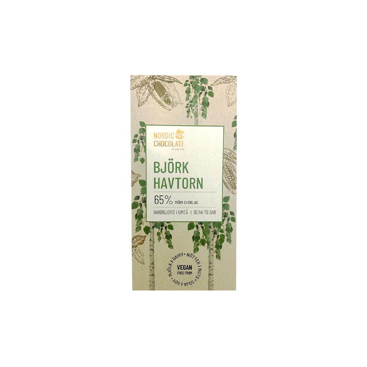 Nordic Chocolate's 65% Birch & Sea Buckthorn'
