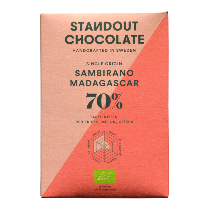 Standout Chocolate's Madagascar Sambirano 70%'
