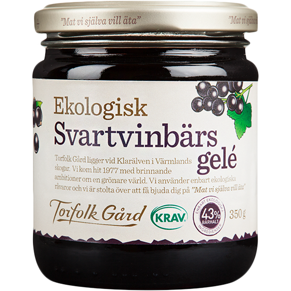Torfolk Gård's Blackcurrant Jelly '