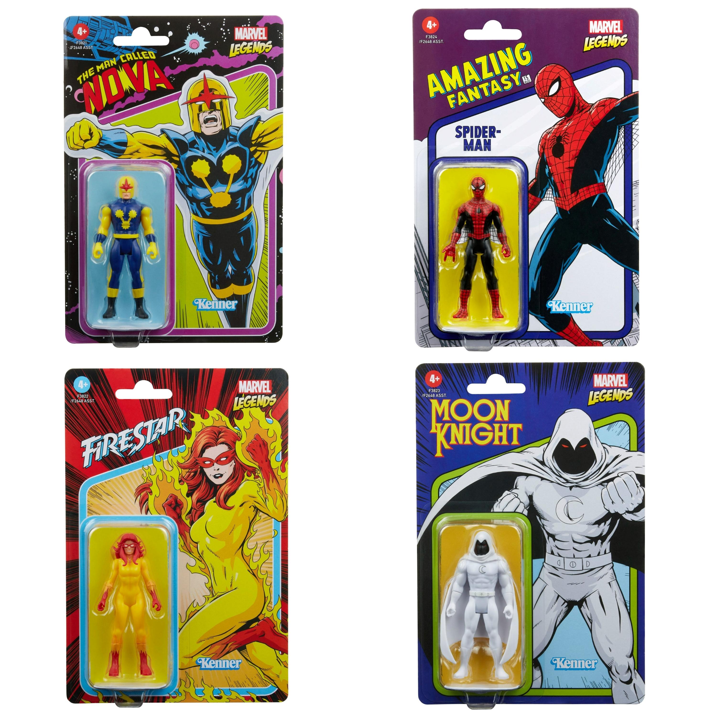 Marvel retro hot sale figures