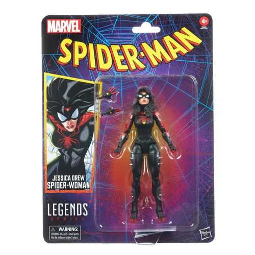Marvel Legends 6 Inch Spider-Man Retro Action Figure Wave 3 - Jessica Drew Spider-Woman