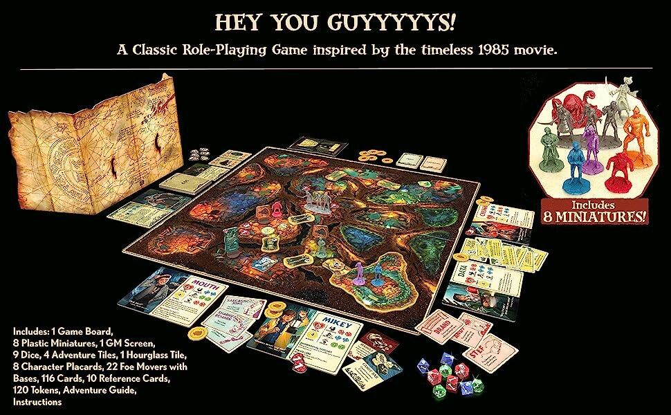 The Goonies Strategy Board Game - Goonies Never Say Die