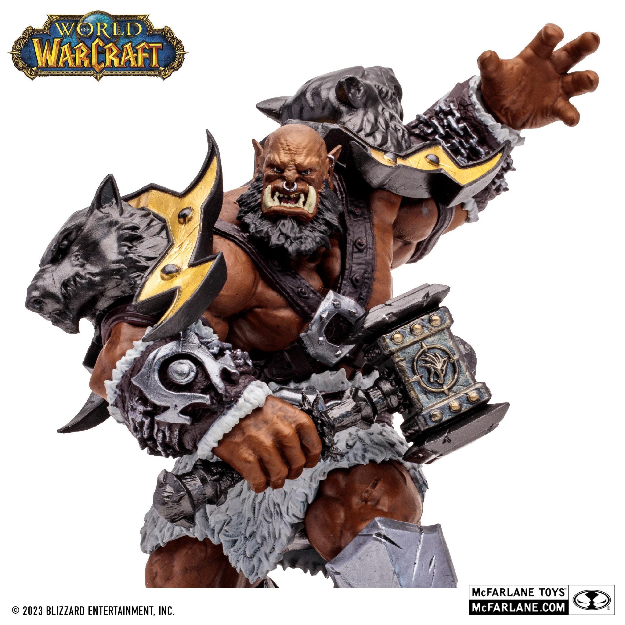World of Warcraft 6 Inch Posed Figure Wave 1 - Orc Warrior/ Shaman