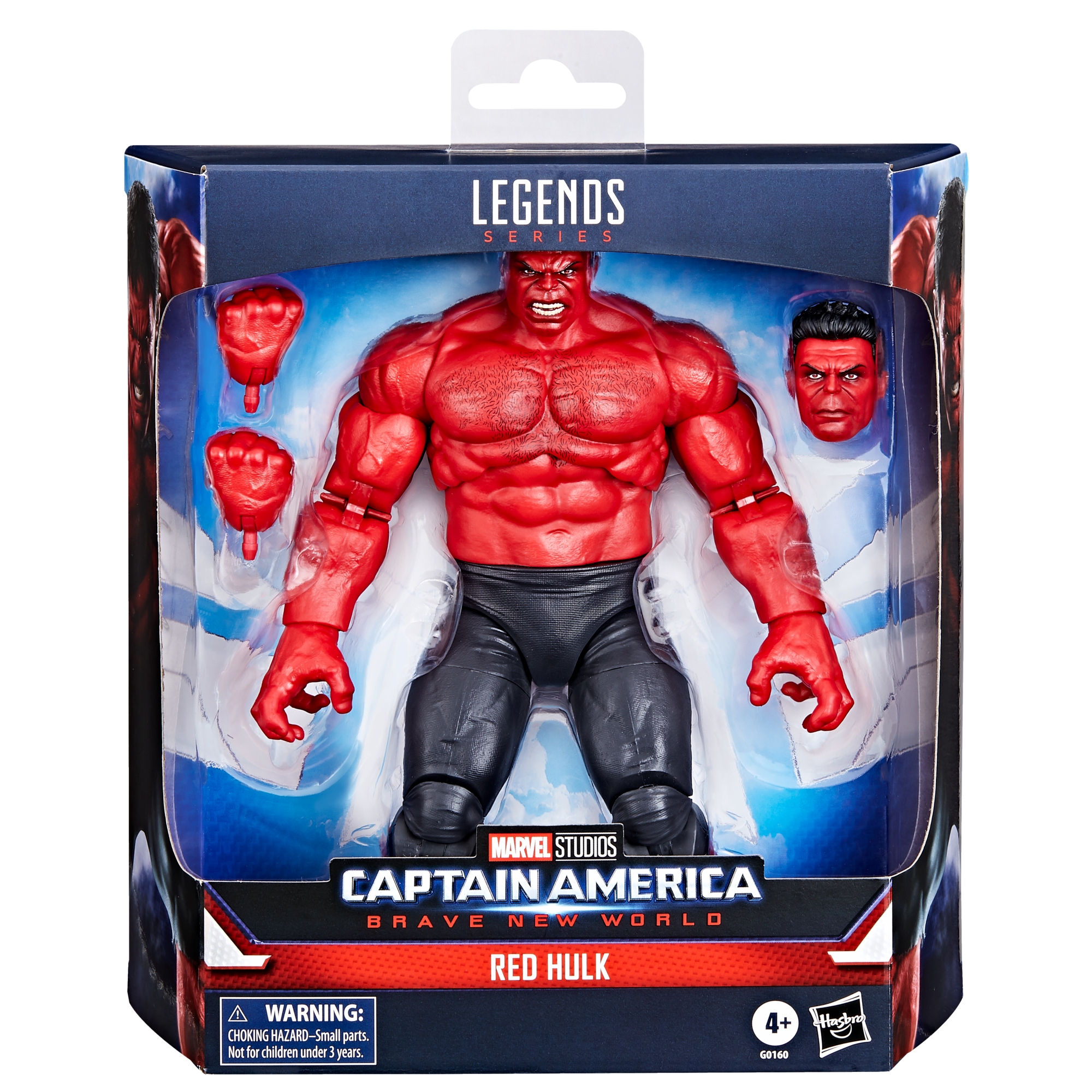 Marvel Legends Captain America Brave New World Deluxe Action Figure Red Hulk