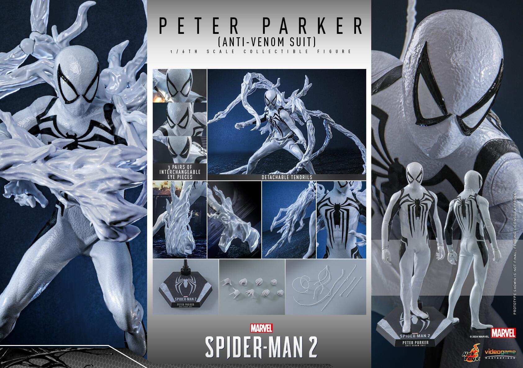 PRE-ORDER Peter Parker (Anti-Venom Suit) Marvel Spider-Man Hot