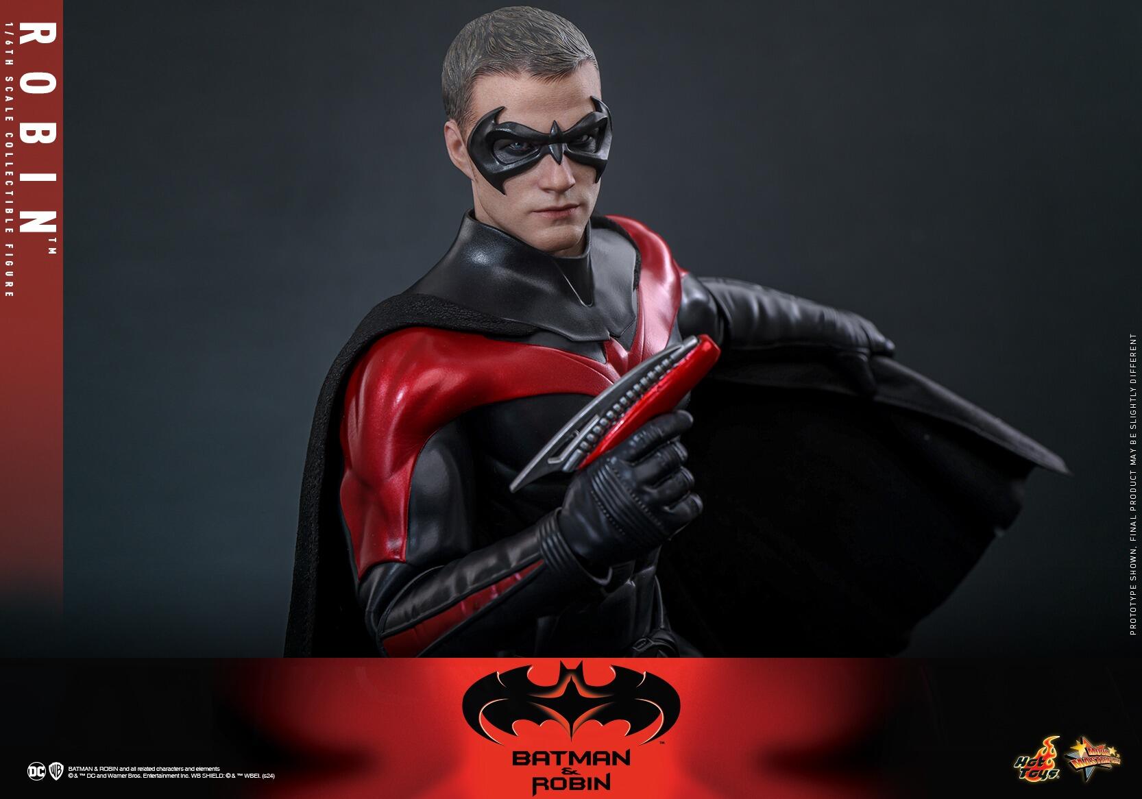 Robin - DC Batman & Robin Hot Toys Collectibles 1/6 Scale Action Robin - DC Batman & Robin Hot Toys Collectibles 1/6 Scale Action