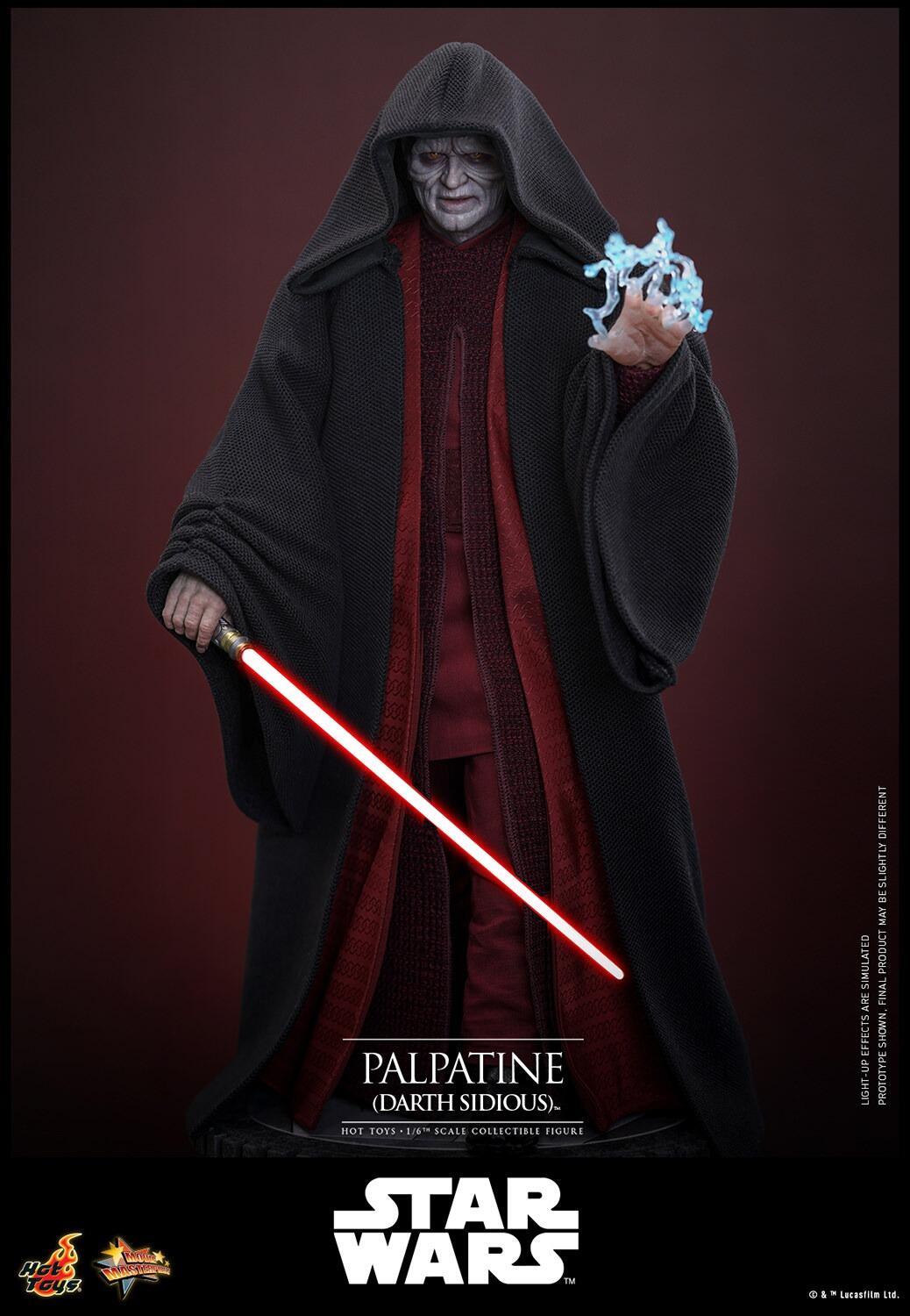 Darth sidious lightsaber toy