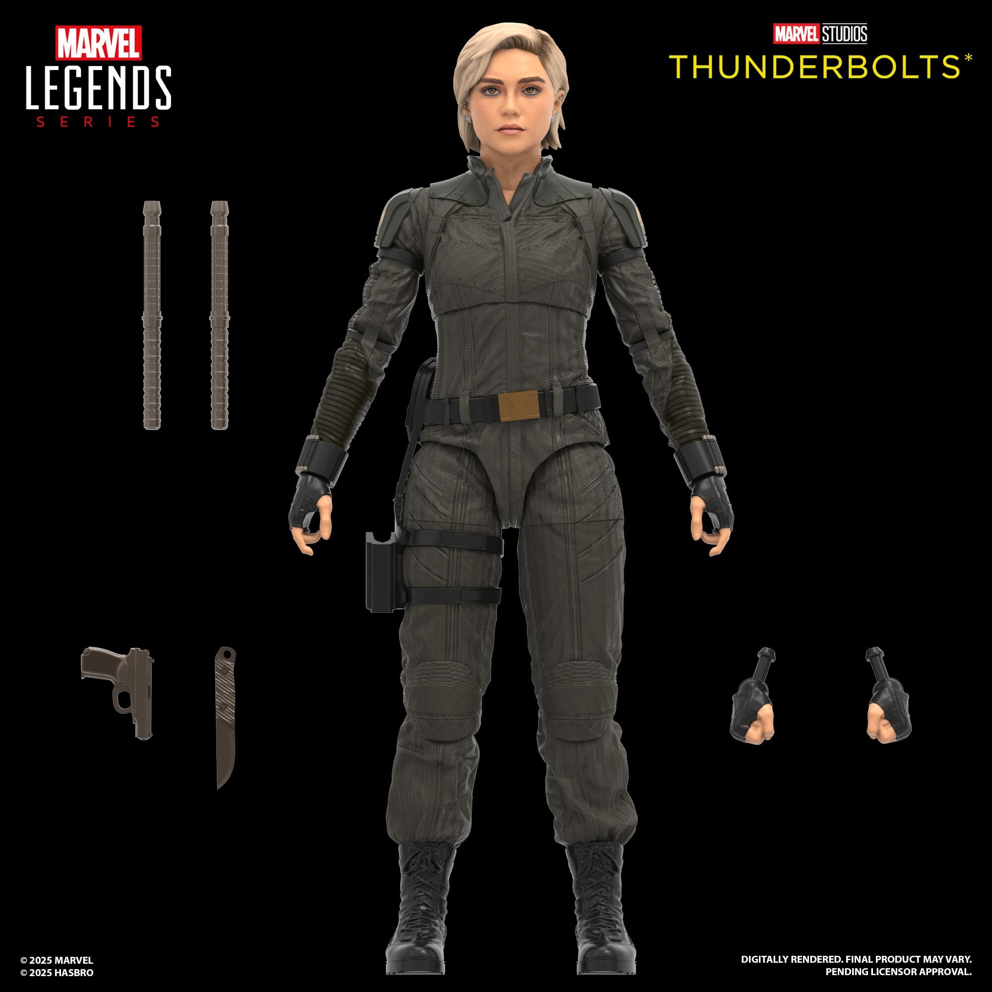 Marvel Legends Thunderbolts 6 Inch Action Figure 2-Pack - Yelena