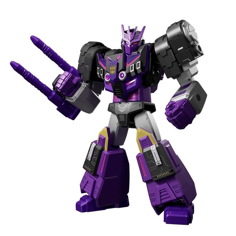 purple and black transformer