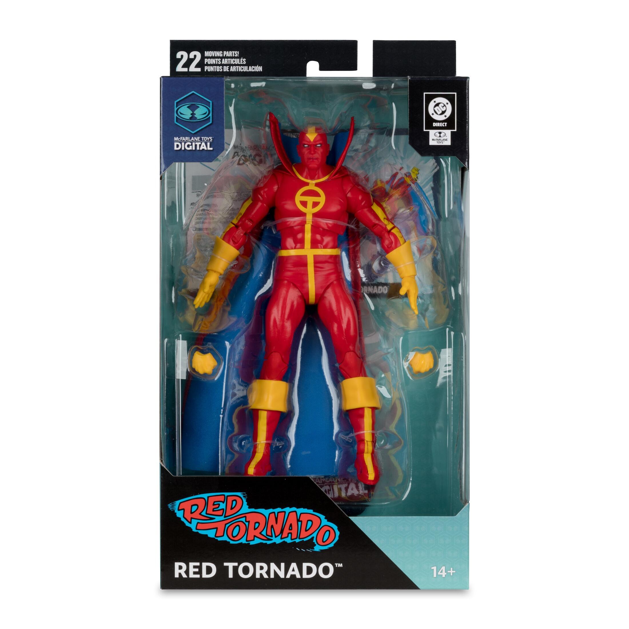 DC McFarlane Digital 7 Inch Action Figure Wave 6 - Red Tornado