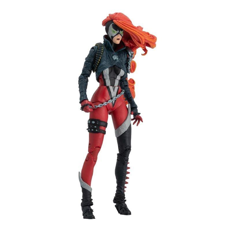 Spawn 7inch Action Figure w Megafig She Spawn Cygor Gold Label