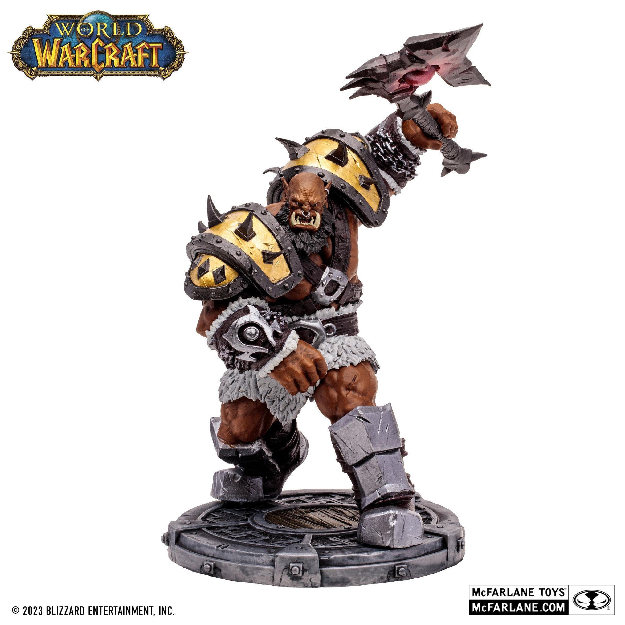 World of Warcraft 6 Inch Posed Figure Wave 1 - Orc Warrior/ Shaman