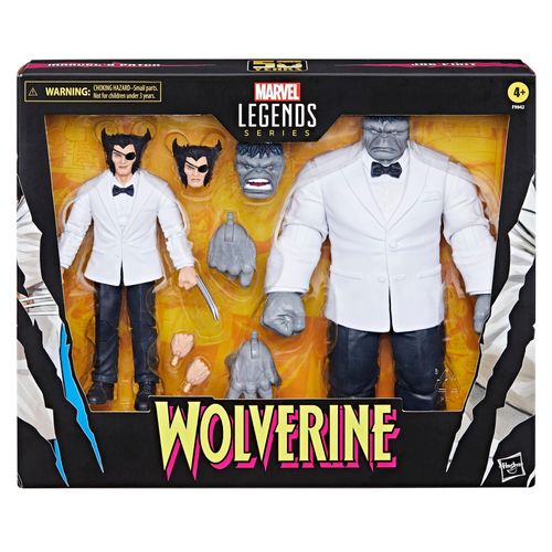 Marvel Legends Wolverine 50th Anniversary Action Figure Twin Pack - Marvel's Patch &amp; Joe Fixit