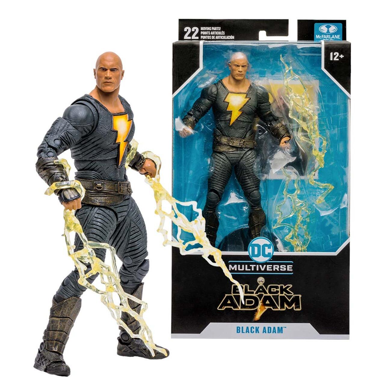 Black adam action figure discount