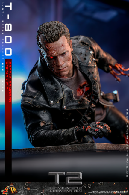 PRE-ORDER T-800 Terminator (Battle Damaged 2.0) Hot Toys