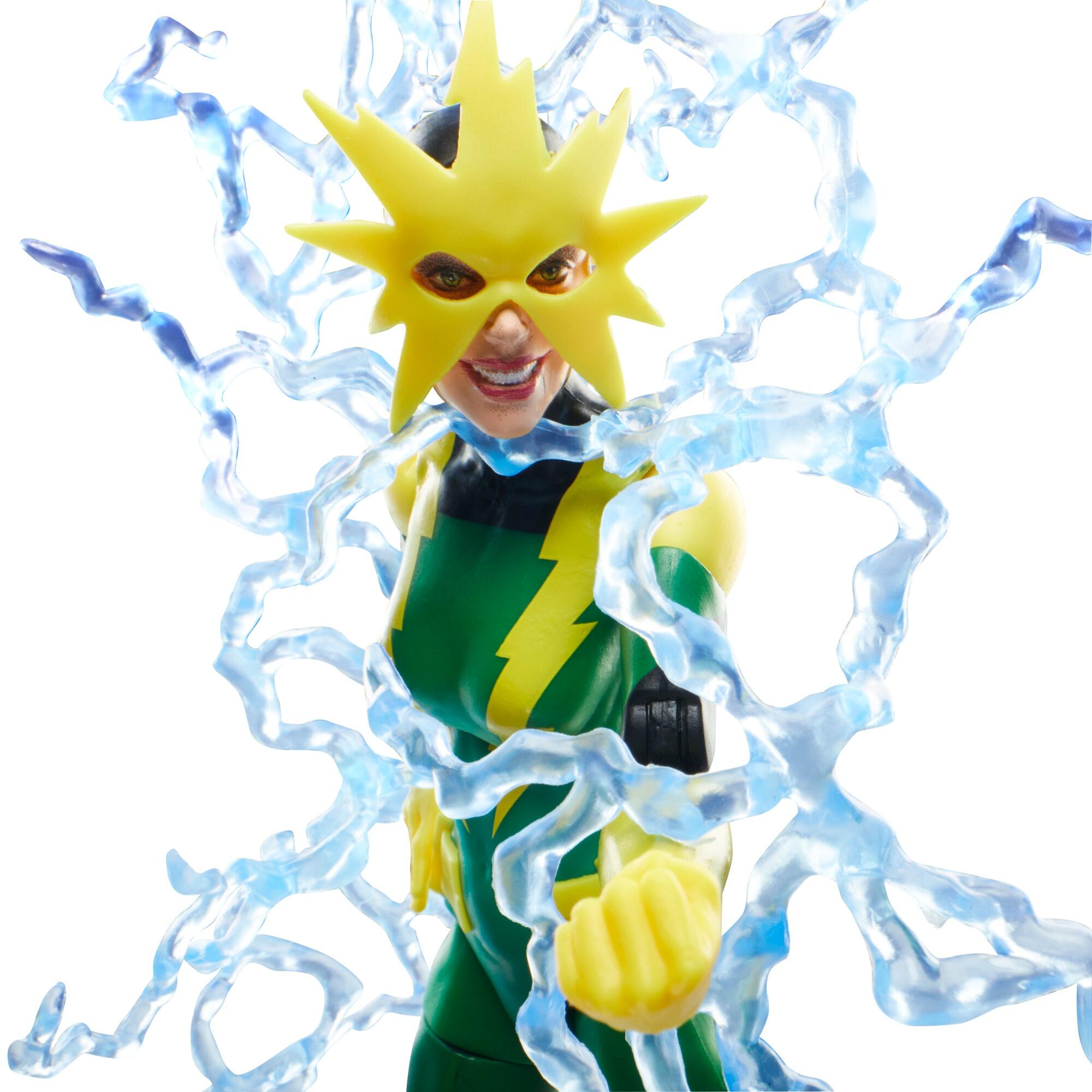 Figurine Spider-man Electro De La Serie Marvel Legends De Hasbro (francine Frye) à Prix