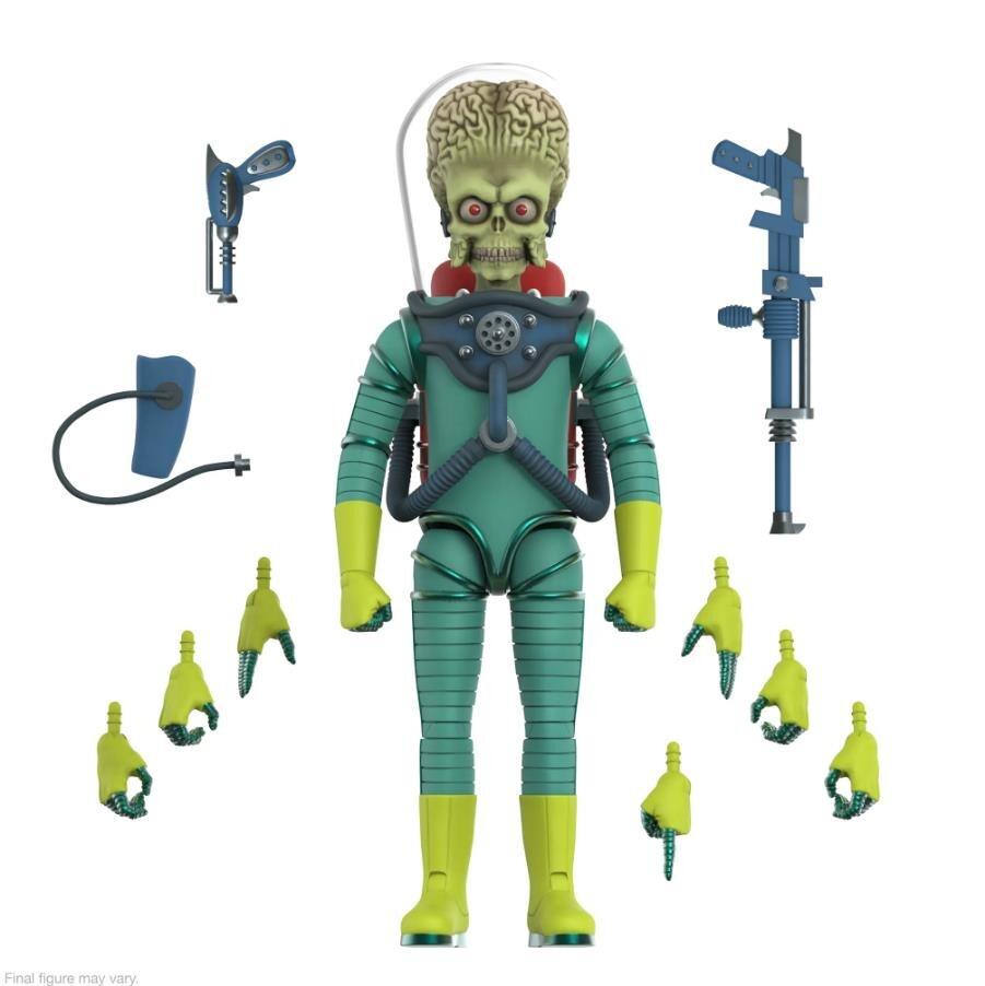 PRE-ORDER Mars Attacks ReAction Ultimates! Action Figure Wave 1