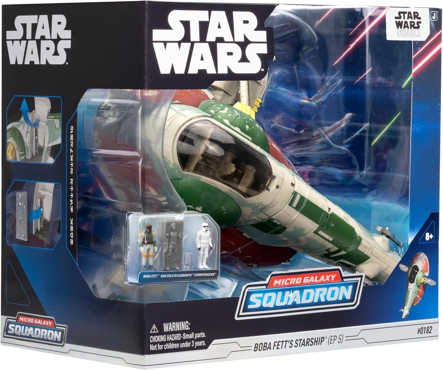 Star Wars Micro Galaxy Squadron 8 Inch Deluxe Vehicle - Boba