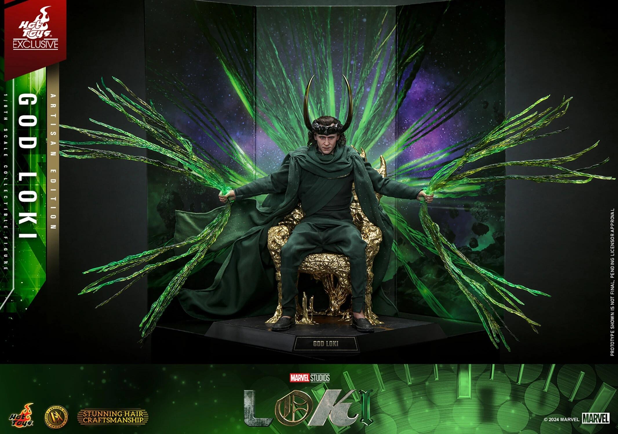 God Loki (Artisan Edition) - Loki Hot Toys Exclusive Collectibles