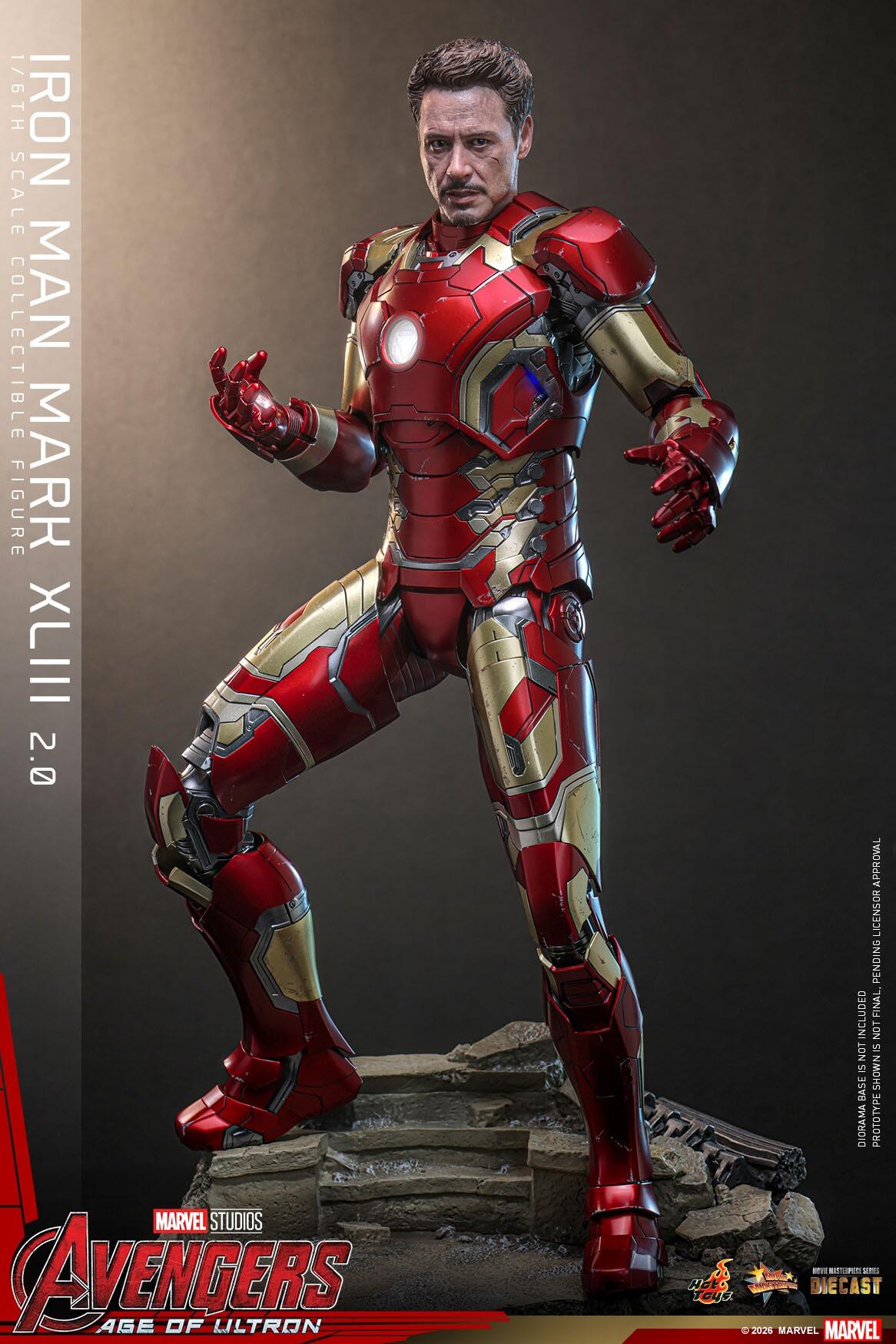 PRE-ORDER Iron Man MK XLIII 2.0 - Marvel Studios Hot Toys