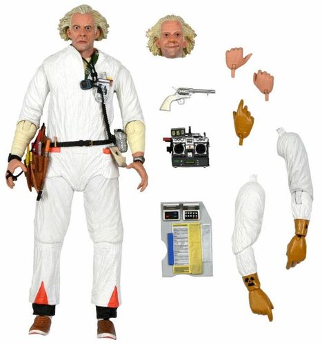 New Hot Toys MMS617 Back to the Future Part III 1/6 Doc Brown Action Figure