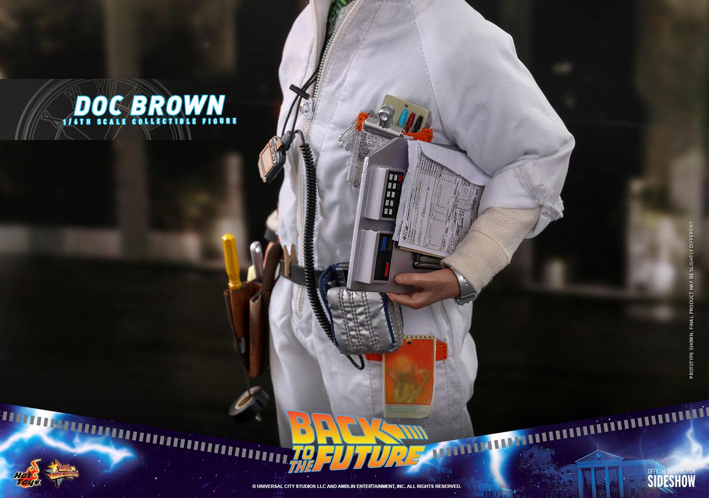  LEGO Minifigure - Back to The Future - DOC Brown : Toys & Games
