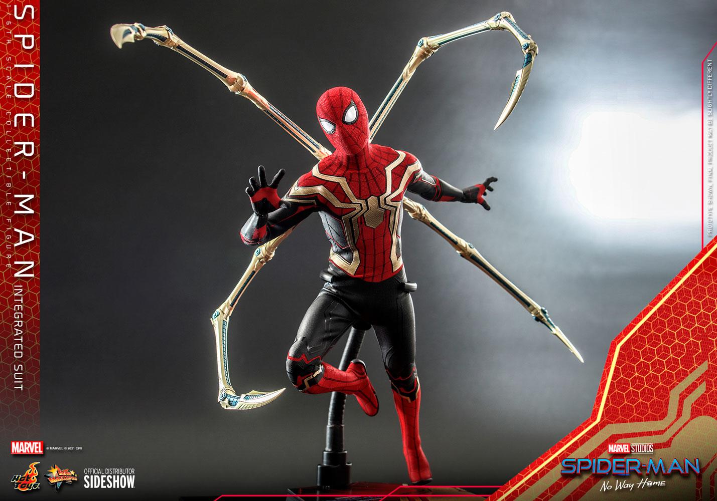 Marvel Spider-Man Titan Hero Series 30-Cm Iron Spider Integration Suit  Action Figure Toy, Inspired by Spider-Man Movie, for Kids Ages 4 and Up