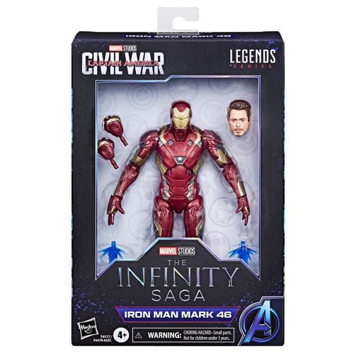 Marvel Legends Infinity Saga Action Figure Wave 1 - Iron Man Mk 46