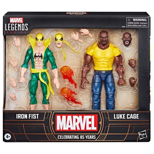 *PRE-ORDER Marvel Legends 85th Anniversary 6 Inch Exclusive Action Figure Twin Pack - Iron Fist &amp; Luke Cage
