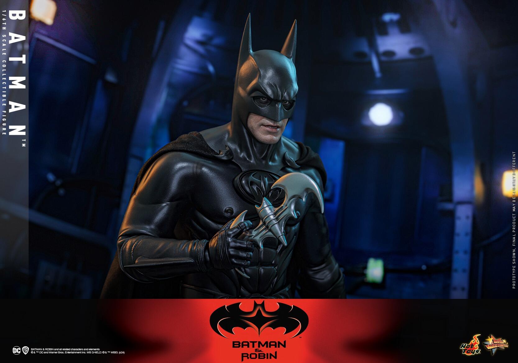 Batman - DC Batman & Robin Hot Toys Collectibles 1/6 Scale Action