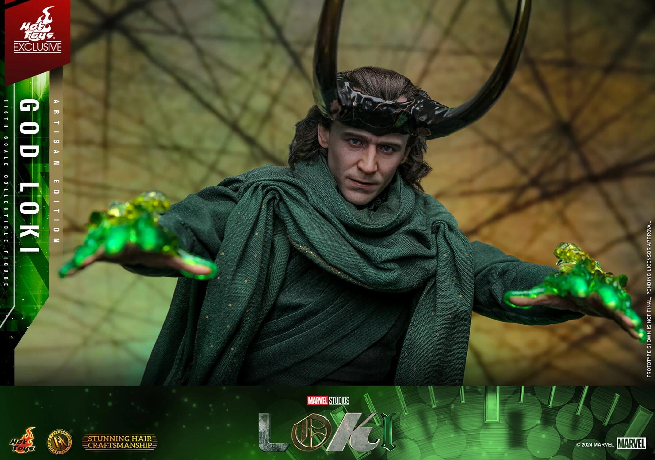 God Loki (Artisan Edition) - Loki Hot Toys Exclusive Collectibles