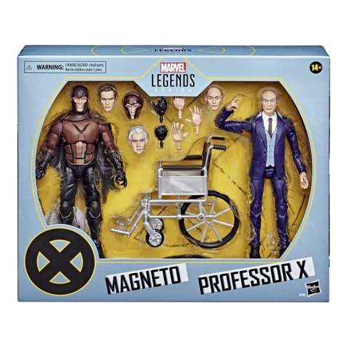 X-Men 20th Anniversary Marvel Legends Action Figure Twin Pack Exclusive - Magneto &amp; Professor X