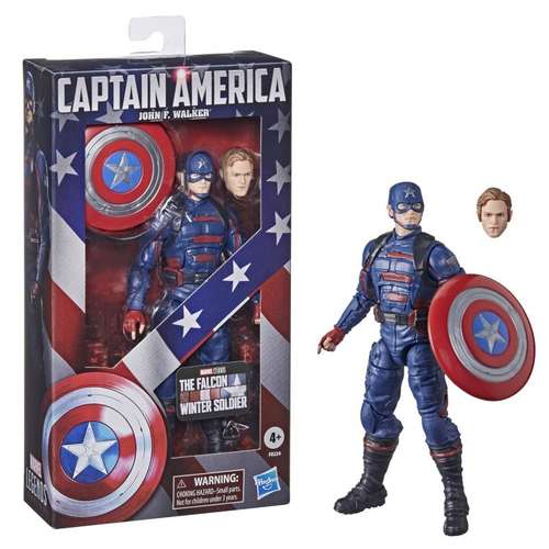 Marvel Legend Falcon &amp; Winter Soldier Action Figure - Captain America John F Walker