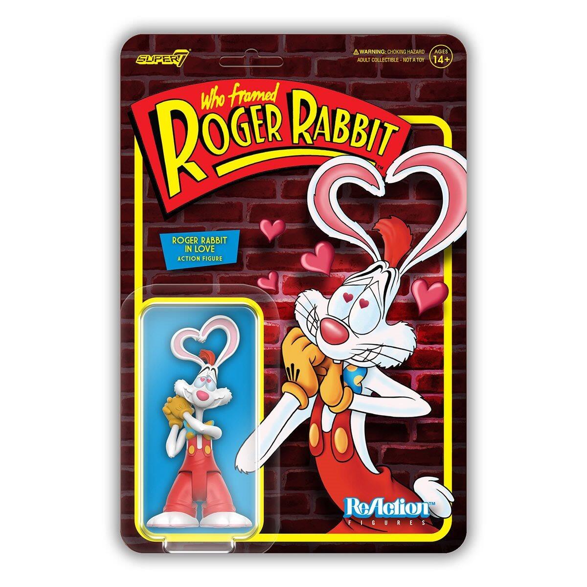 Who Framed Roger Rabbit ReAction Action Figure Wave 2 - Roger Rabbit (In  Love)