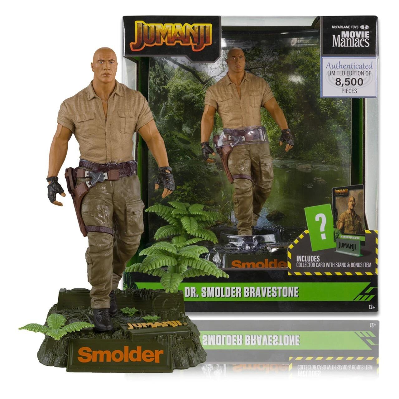 Jumanji: The Next Level Movie Maniacs 6 Inch Action Figure - Dr Smolder ...